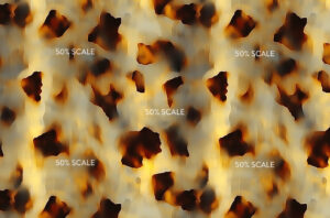 Ember Tortoiseshell Seamless Pattern by Leysa Flores www.leysaflores.com